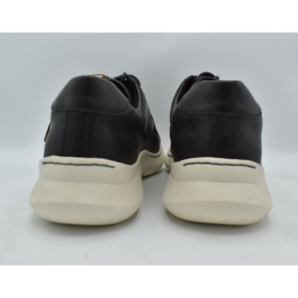 Born Men Size 13 Cornell Grey Full Grain Leather Lace Up Casual Sneakers Shoes - Picture 4 of 11